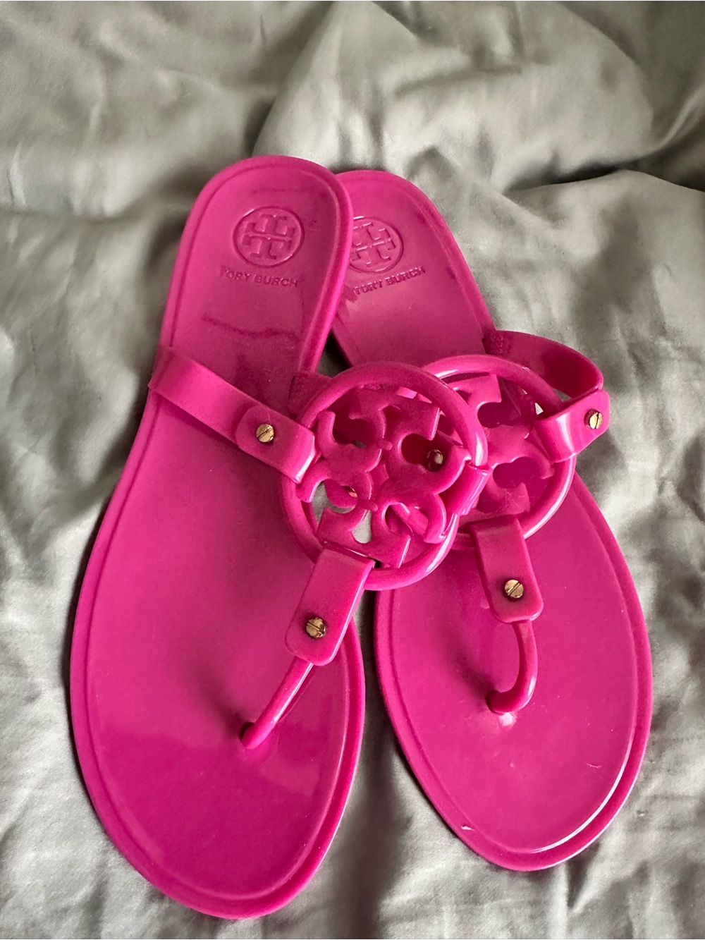 Tory Burch miller jelly shoes sandals